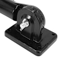 Miniatyrbilde 3 av 5: Flaggstangbrakett Justerbar Flaggstangstang Hitch Brakett Multiposisjon Flaggstang Mo [L] Black