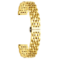 Miniatyrbild 1 av 3: För Garmin Lily 2 Klockarmband 7-Pärlor 14mm Rostfritt Stål Ersättningsarmband LGL Gold