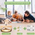 Miniatyrbilde 3 av 5: Fellefeller for innendørs bruk, lysfelle for innendørs bruk, oppgraderte fellefeller med lyspåfyll og klebrige puter (EU-plugg)