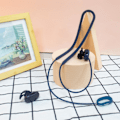 Miniatyrbilde 4 av 5: Antikk-tapestropp for Bosequiet Comfort-ørepropper Hengehalsstroppe Hodetelefonledning [GGL] Black