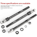Miniatyrbillede 4 af 5: Cykler 160-178mm Gennemgående Aksler Adapter Høj Styrke Cykelanhænger Træk Gennemgående Aksler Adapter Nem at Installere Dele P1.0 LGL Black