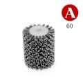Miniatyrbillede 1 af 4: Nylonbørstehjul til Makita 9741 Sliber, slibende slibning & træpolering, rustfjernelse jy LGL Grit 60