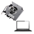 Miniatyrbild 5 av 5: CPU/GPU Fläkt Laptop Kylfläkt DC 5V 1.0A 4-pin 4-trådar OEM Kompatibel Med MSI Katana GF66 GF76 11SC 11UC 11UD 11UE 11U Laptop Del -CDSX LGL