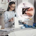 Miniatyrbillede 5 af 5: 5 symaskinespoler, metal symaskinespoler, universal størrelse hule spoler (LGL)