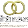 Miniatyrbilde 3 av 5: Breville Espressomaskin 878/870/860/840/810/500/450 - 2-pakning Bryggegruppe Hode Tetningspakning - 54mm Silikon Dampring Reservedel LGL