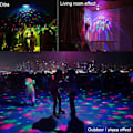 Miniatyrbild 4 av 5: 3W E27 RGB Triangel Ljuskällor Färgskiftande Kristallkula Effekt DJ LED (LGL)