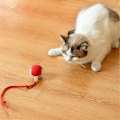 Miniatyrbild 4 av 5: Interaktiv Kattleksak Boll Smart Självrullande Boll Kattleksak med Färgglatt Ljus för Kattungar LGL Red