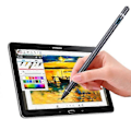 Miniatyrbilde 3 av 5: 2-i-1 Stylus Penn Apple IPad Android Nettbrett Ritpenn Hvit (LGL)