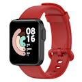 Pikkukuva 1 / 4: Ranneke Xiaomi Mi Watch Lite -rannekkeelle, vaihtohihna, silikoniranneke Redmi Watch 2 Lite -rannekkeelle, rannekoru TY [GGL] Red