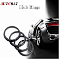 Miniatyrbild 2 av 5: AUTCOAT 4 st/set Automotive Bil Plast Hjulnav Centreringsringar Center Hubringar Borrning 73.1-57.1 66.6-57.1 LGL 67.1-56.6