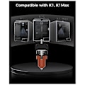 Miniatyrbild 5 av 5: K1 Keramiskt Hotend Kit - Snabbväxlande Munstycke, Helmetall Integrerad Extruder Hot End Ersättning för K1 MAX, K1C 3D-skrivare LGL Photo Color