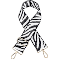Miniatyrbild 3 av 5: Justerbar Väska Rem i Polyester med Legeringsspännen för Väska Ersättningstillbehör Zebra Mönster (LGL)