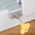 Miniatyrbillede 1 af 5: 8 stk. vindueslåse til skydedøre i boliger (LGL)