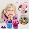 Miniatyrbilde 3 av 5: 2024 Blox Fruits plysjdyr, myk PP bomullsplysj pute, 8” klem plysj utstoppet dyr, gave til fans barn Leopard