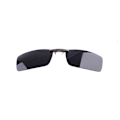 Miniatyrbillede 4 af 4: Clip-on solbriller med UV400 beskyttelse og sort linsefarve - Stor (LGL)