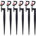 Miniatyrbild 2 av 5: Sprinkler. 20 pieces. G-AIMOONSA Type 360-degree rotating micro sprinkler