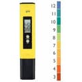 Professional pH Meter. Automatic Calibration Function and Measuring Range of 0.00–14.00 for Water, Portable Aquarium, Hydroponics, Swimming Pool. Measuring Range