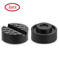 Set med 2 gummiblock, hydrauliska biljackkuddar, solida biljackkuddar för billyftar, skyddar botten
