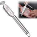 Stainless Steel Fish Scaler. Professional Fish Scraper. Fish Scale Scraper. Fish Scale Remover. Fish Scaler. Fish Scale Remover