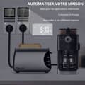 Miniatyrbild 4 av 5: Digital timer 16A / 3680W, eluttag, 16 konfigurerbara program, 24/7 slumpmässigt stöldskyddssystem