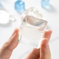 Miniatyrbild 8 av 11: Stresskub Squeeze Stressbollar, Stresskub, Is Stresskub Squeeze Bollar, Långsamt Stigande Stressbollar, Söt Kub Stressboll Sensorisk Fidget Leksak transparent onesize