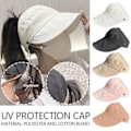 Miniatyrbild 3 av 11: Bredbrättad Solskydd Tom Mjuk Hatt UV-skydd Hatt N E Sun G1V7 D1E5 P5U9 beige one size