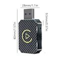 Miniatyrbild 2 av 11: Trådlös Box Uppgradering Android Smart Bil Trådlös Adapter Box W8S4 R2P9 Y1K8 Silvery 1pcs