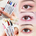Miniatyrbild 4 av 11: Färgglad Flytande Eyeliner Penna Makeup Vattentät Långvarig Matt Eyeliner P O9F6 05 # You Mist Red 1.5g