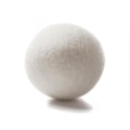 Miniatyrbild 1 av 11: Torkbollar i ull, återanvändbara torkbollar, ullbollar ersätter torkdukar, återanvändbar tvättfleece torrbollssats, tvätt whiteA 6cm 2pcs