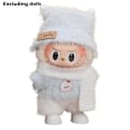 Miniatyrbild 1 av 11: 【Endast Kläder】17cm Labubu Kläder V1/v2 Sittande Party Set Dockkläder Klänning Vinyl Kostym Up I8n7 Continuous white sheep 1pcs