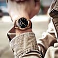 Miniatyrbild 7 av 11: Sport Quartz Klockor Lämpliga För Män Wokai Herr Quartz Klockor Affärs- Och Lyxstil A8A4 Black One size