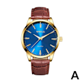 Miniatyrbild 1 av 11: Sport Quartz Klockor Lämpliga För Män Wokai Herr Quartz Klockor Affärs- Och Lyxstil A8A4 Blue One size