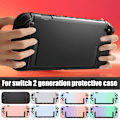Miniatyrbild 3 av 11: För Switch 2 Skyddsfodral Enkel Set Spelkonsol Skyddsfodral N2M3 Blue green gradient 1pcs