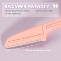Miniatyrbild 7 av 11: Vikbar Ögonbrynstrimmer För Kvinnor Utbytbar Blad Säker För Nybörjare Att Använda V7k3 pink 1pcs
