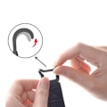 Miniatyrbild 10 av 11: 1 st Mobiltelefonhållare Fingergrepp Elastiskt Band Enhandsrem Fäste ❈ blackB For ipad