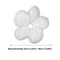 Miniatyrbild 2 av 11: Vit spetsfylld svamp kolon scrunchie fransk huvudbonad F5T3 E7C6 U7V7 V7X4 C 1pcs