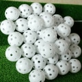 Miniatyrbild 7 av 11: 7 st Högkvalitativ Whiffle Airflow Hollow Plastic Practice Golf white9 one-size 7pcs