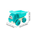 Miniatyrbild 2 av 11: Sommarstrandleksaker Kit för barn Sandset Strandspel Leksak Hinkar Spadar Verktyg D8L4 ice cream tub 1set