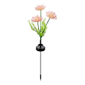 Miniatyrbild 1 av 11: Solcellsdrivna Trädgårdslampor, Solcellsblommor Vattentäta IP65 Solcellslampor, Utomhus Landskapsbelysning Dekorativ för Gård Gräsmatta Uteplats pink 1set