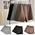 Miniatyrbild 10 av 11: Damshorts Sommar Slim A-Linje Shorts. гз Y3Y7 Z5H2 J1C6 R7I6 Y1Q3 E7V7 D8A6  gray XL