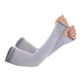 Miniatyrbild 1 av 11: 1 par UV-skydd Kylande Arm Sleeves Halkfria Is Silke Armskydd för. grey 1size