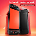 Miniatyrbild 9 av 11: För Switch 2 Skyddsfodral Enkel Set Spelkonsol Skyddsfodral N2M3 White 1pcs