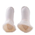 Miniatyrbild 1 av 11: CUIKOSAER Vintertofflor Foder Plysch Päls Tofflor Foder Slip-in, Innersulor för Crocs Tofflor Ersättning, Vit Pälsinsats, Varma Hustomtar Fleece White 39-40