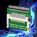 Miniatyrbild 4 av 11: CF Compact Flash-kort till 2.5\" 44-Pin IDE Laptop PC π✨ д} с Adapter F9U3 W1V8