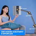Miniatyrbild 9 av 11: 360° Roterande Lång Arm Skrivbord Säng Telefonhållare Ställ Lazy Mount Tablet T3V8 L2P2