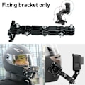 Miniatyrbild 10 av 11: Motorcykel Helhjälm Hakfäste för Gopro 3 4 5 Hero Sjcam Action Camera