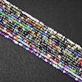 Miniatyrbild 10 av 11: Bohemisk Färgstark Glasögonkedja Justerbar Längd Läsglasögon Kedja Rep Glasögon Snodd Tappade Mode Glasögonrem G7T5 purple one size