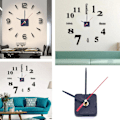 Miniatyrbild 6 av 11: DIY Klocka Quartz Urverk Mekanism Visare Ersättning Fri Frakt Del NICE-