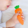 Miniatyrbild 6 av 11: Baby Handhållen Ring Docka Baby Lugnande Handgrepp Rep Sovande T carrot 1pcs