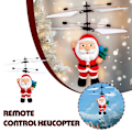 Miniatyrbild 3 av 11: Flygande Jultomteleksaker, Jultomteflygplansleksak, Elektrisk Jultomtehelikopterleksak, Infraröd Induktionskontrollleksak, Jultomte